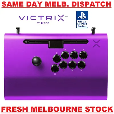 $899.95 • Buy Victrix Pro FS Playstation Arcade Fight Stick Controller For PS5 PS4 PC - PURPLE