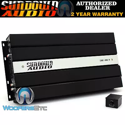 Sundown Audio Sae-100.4 4-channel 600w Rms Component Speakers Tweeters Amplifier • $299.99