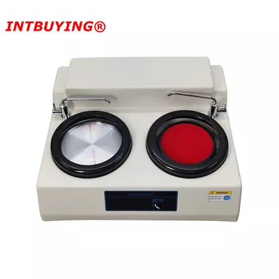 Desktop Metallographic Sample Polishing Machine 110V Double Disk • $892.80