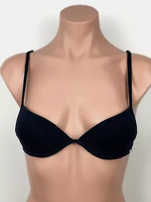 LA PERLA NWT New Project Cotton Padded Underwire Bra - Black • $44.99