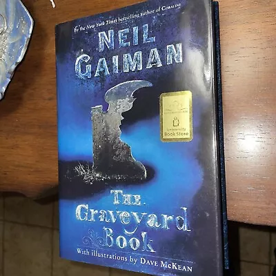$165 • Buy The Graveyard Book By Neil Gaiman (2008, HC) SIGNED First Printing Autograph