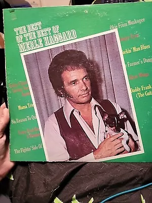 MERLE HAGGARD The Best Of The Best 12  Vinyl Record LP G+ 1972 Capitol  • $2