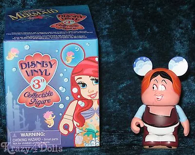 Disney Vinylmation 3  The Little Mermaid 1 Carlotta3  MaxAnd 3 Glut NEW! • $35