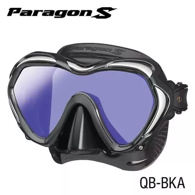 Tusa Paragon S Mask - Black; Dive Masks; M-1007SQB-BKA • $220