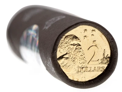 $71 • Buy 2022 Australian $2 Two Dollar Elder Cotton & Co Coin Roll D3-1622