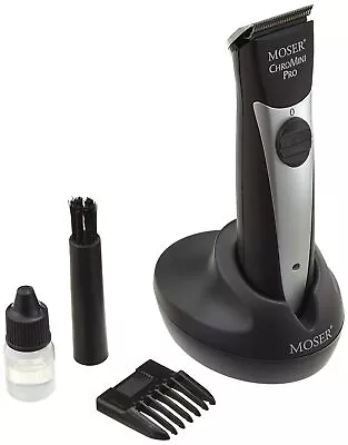 Moser 1591 ChroMini Pro Professional Cordless Hair Trimmer Black • $178.95