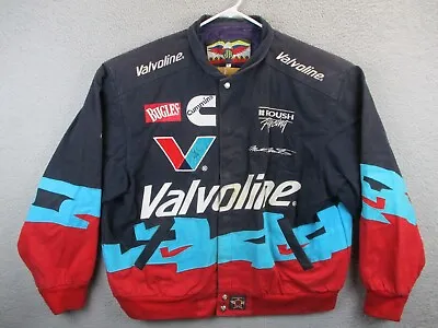 Mark Martin Jacket Adult Extra Large Signed Vintage 90s Valvoline Jeff Hamilton • $149.99