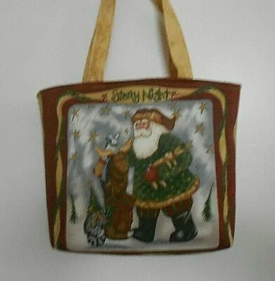 Handmade Christmas Santa Moose Rabbit & Lots More Purse Bag • $12.99