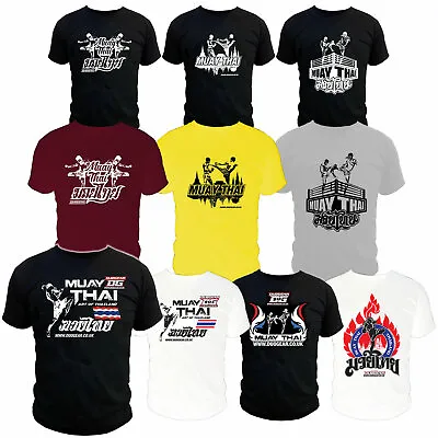 Muay Thai Boxing Kickboxing Casual Training T-shirt (xs-l) • $18.93