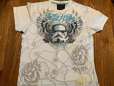 STAR WARS Marc Ecko 'cut & Sew' Stormtrooper Official T-shirt Adult Large 2008 • $29.99