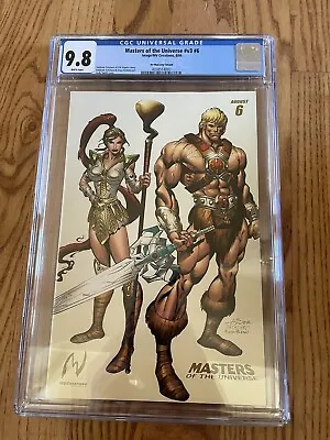Masters Of The Universe Vol 3 #6 CGC 9.8 MVCreations 8/2004 He-Man.org Variant  • $499.99