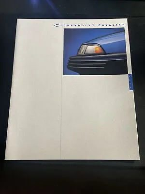 1994 Chevrolet Chevy Cavalier 24-page Sales Brochure Catalog RS Z24 Convertible • $7.99