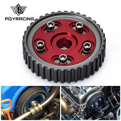 Adjustable Cam Gears Pulley Gear For HONDA SOHC D15/D16 D-SERIES ENGINE Red • $35.50