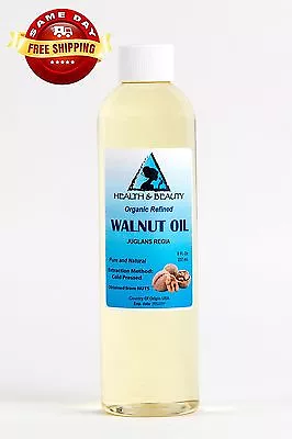 Walnut Oil Organic Carrier Cold Pressed Premium Natural Pure 8 Oz • $8.99