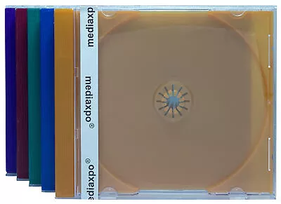 STANDARD Assorted Color CD Jewel Case Lot • $13.95