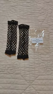 Dollmore MSD BJD Doll Clothes Accessory - Black Fishnet Leg Warmers • $4