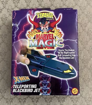 ToyBiz 1996 Dr. Strange Marvel Magic  X-Men Teleporting Blackbird Jet • $49.99