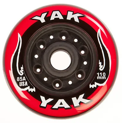 Scooter Wheels 110mm X 85a YAK USA - 2 Wheels With Precision Bearings • $16.95