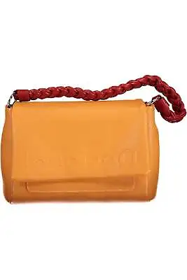 Desigual Chic Orange Shoulder Bag With Contrasting Details • $103