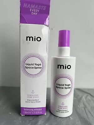 Mio Liquid 100% Natural Oils  Peppermint Lemon Yoga  Room Space Spray 130ml • £10.99