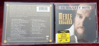 16 Biggest Hits By Merle Haggard (CD Jul-1998 Epic/Legacy) • $9.99