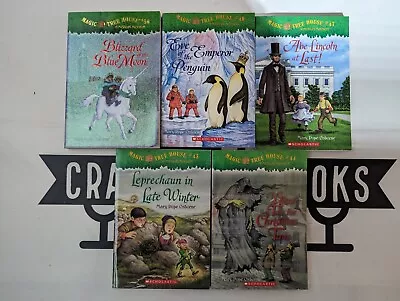 Magic Tree House Lot 5 Books #36 40 43 44 47 By Mary Pope Osborne Paperbacks • $13.24