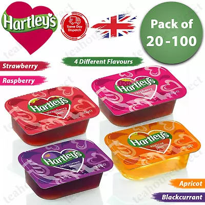 Hartleys Assorted Jam Individual Portions - 20g • £7.25