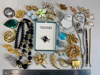 Collection Lot Great Mostly Vintage Designer Signed Jewelry #Decoration - J7 • $139.99