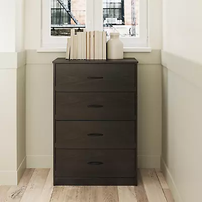 $105 • Buy Classic 4 Drawer Dresser, Black Oak