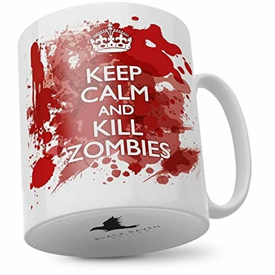 Keep Calm And Kill Zombies Mug • £9.99