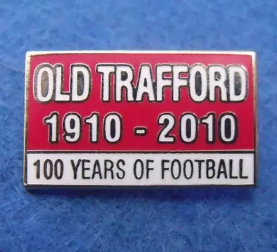 Manchester United Old Trafford Enamel Football Pin Badge.     Pb1-67 • $6.30