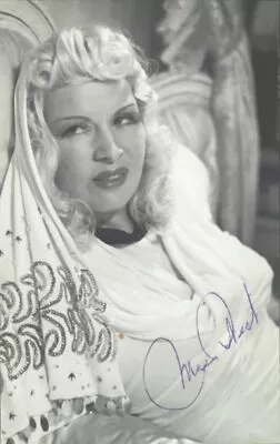 Mae West - Autographed Signed Photograph • $280