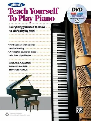 £14.86 • Buy Teach Yourself To Play Piano (with DVD) Piano Teaching Material Music  Manus, Pa