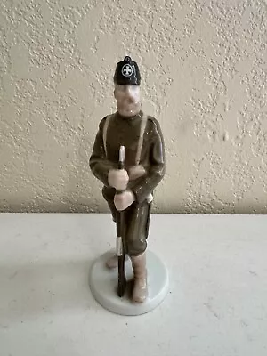 Vtg Antique German Rosenthal Porcelain Albert Caasmann Military Soldier Figurine • $475