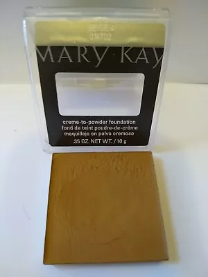 Mary Kay Creme-to-Powder Foundation Beige 4 Never Used Slightly Damaged • $15.97