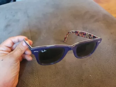  Vintage Ray-Ban Wayfarers Polarized Multicolor Rb2140 (Womens)70s Style  • $200