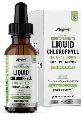 Freak Athletic High Strength Liquid Chlorophyll 60ml DAMAGED BOX • £10.80
