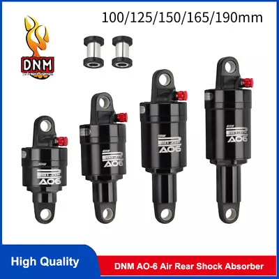 DNM AO-6 Air Rear Shock Absorber 100 125 150 165 190mm Mountain Bike • $60.90