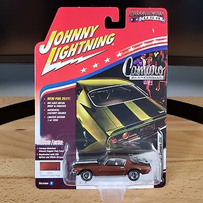 Johnny Lightning 1970 Chevrolet Camaro Z28 Muscle Cars USA Diecast 1:64 Copper • $19.95