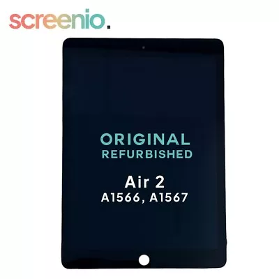 IPad Air 2 A1566 A1567 LCD Display Screen Replacement Black - Original • £59.99