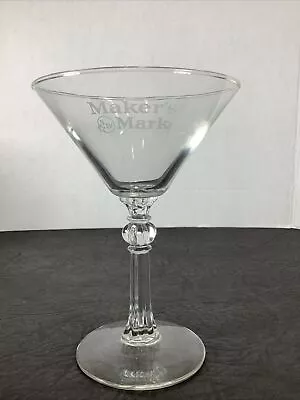 Makers Mark®️Stemmed Martini Glass~6oz • $9.99