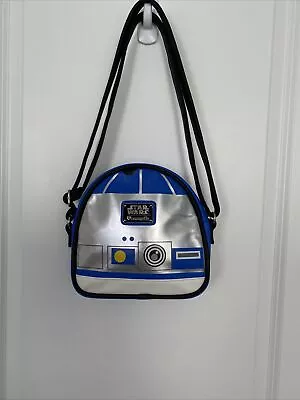 Disney Star Wars Loungefly R2-D2 Crossbody Bag Purse Droid R2D2 • $68