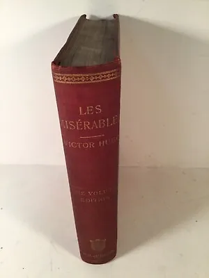 Les Miserables By Victor Hugo (Antique 1895) In French • $49.99