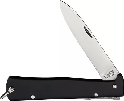 OTTER-Messer 10426RGR Mercator 3.25  Stainless Blade Black Folding Knife • $41.07