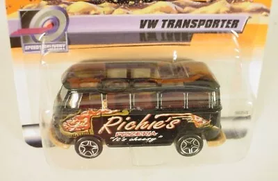 Matchbox # 57 Black Vw Transporter Mb64-i7 • $1.78