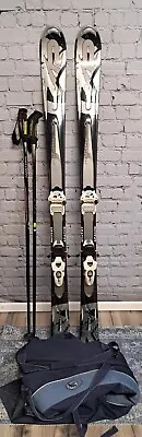 K2 Apache Raider 153 Cm Skis Paired W/Marker Griffon Bindings Bag Poles • $174.99