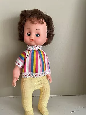 Vintage Baby Doll Original Clothing?  MIHK 9 Inch Rubber Head Plastic Body • $5