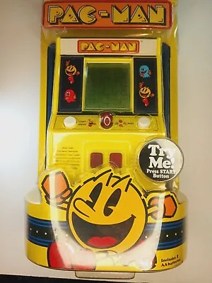 PAC-MAN Mini Arcade Game 6  Handheld Machine Basic Fun Portable Battery Op 09521 • $6.89