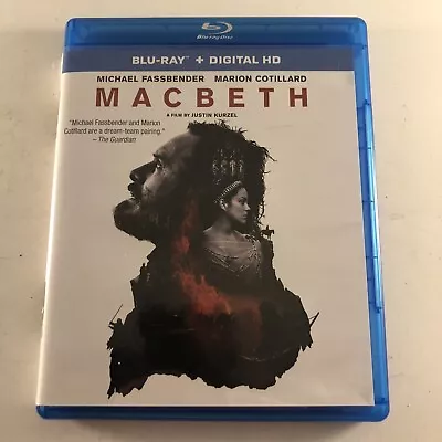 Macbeth (Blu-ray 2015) Michael Fassbender • $10.49