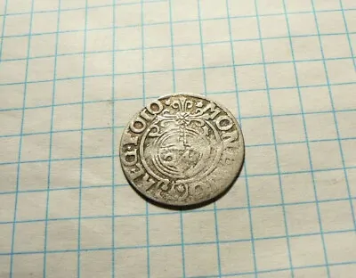 Medieval Lithuanian Zygimantas III Vaza/Polish Sigismund III Waza Silver Coin#26 • $29